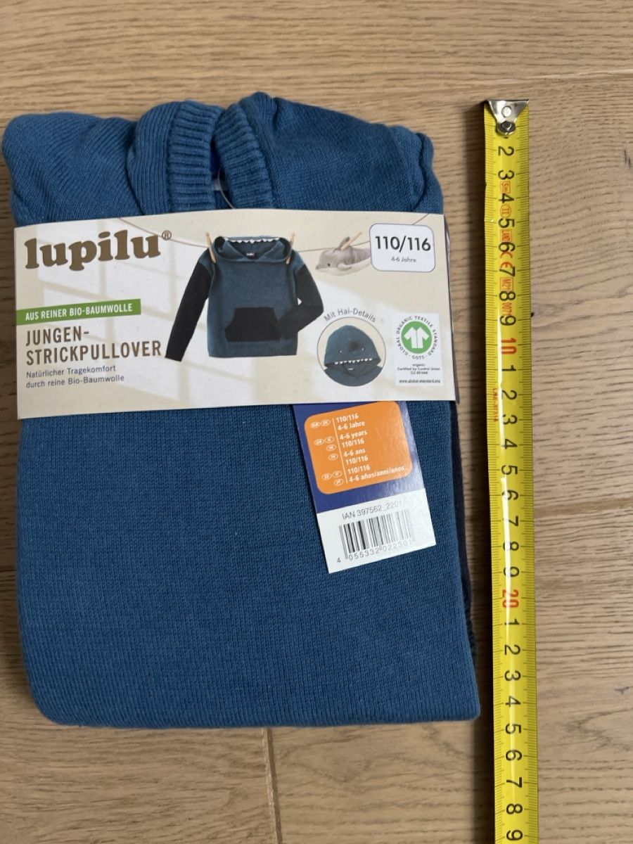 Maglioni & Felpe: Neu: Kapuzen Strickpullover Gr. 110/116 – Nuovo (secondo la descrizione) da Oensingen venduto da katepe