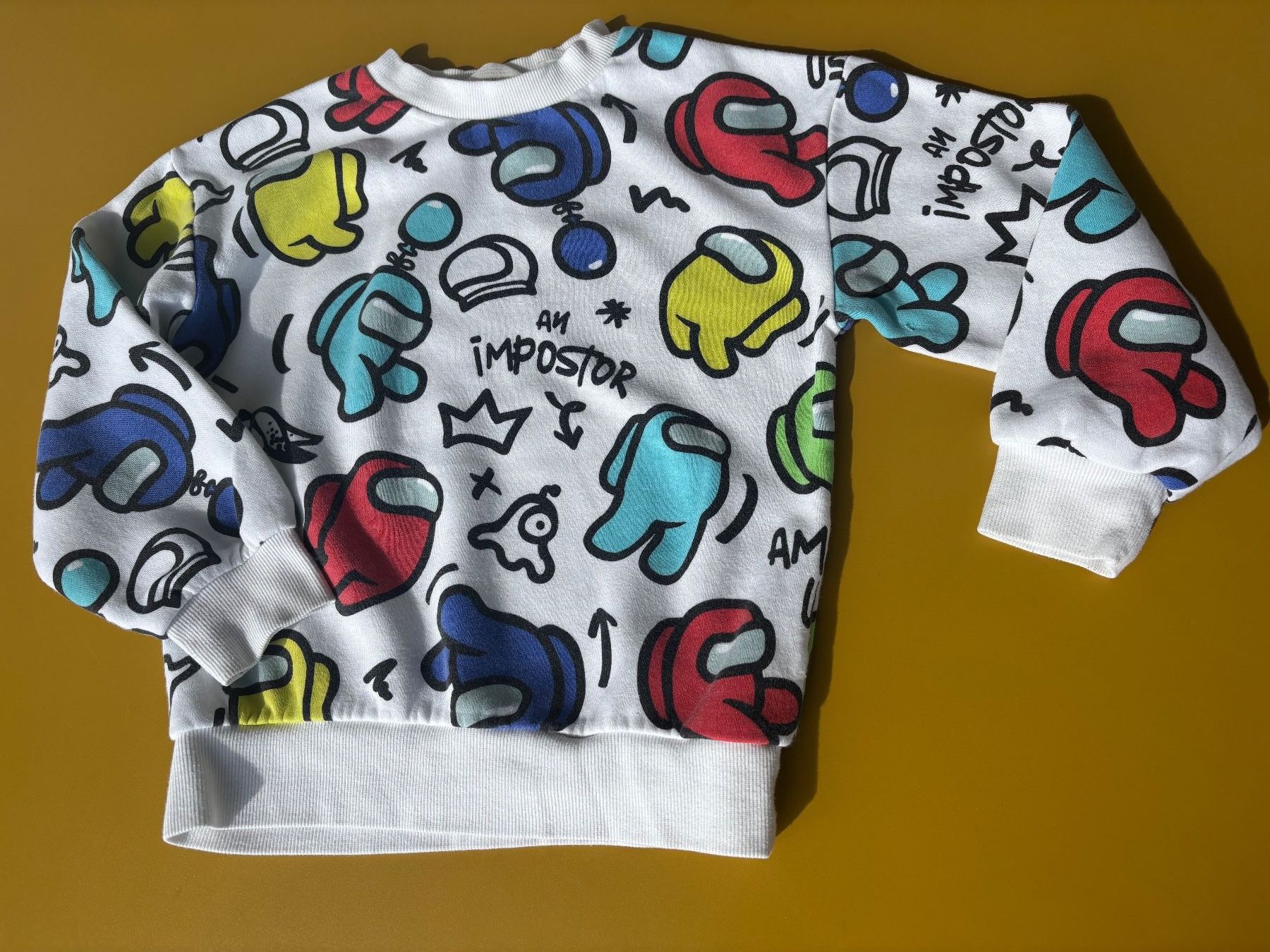 H&M Maglioni & Felpe: AMONG US x H&M Kinderpullover bunt gemustert Gr. 122 – Usato da Zürich venduto da missmodernage