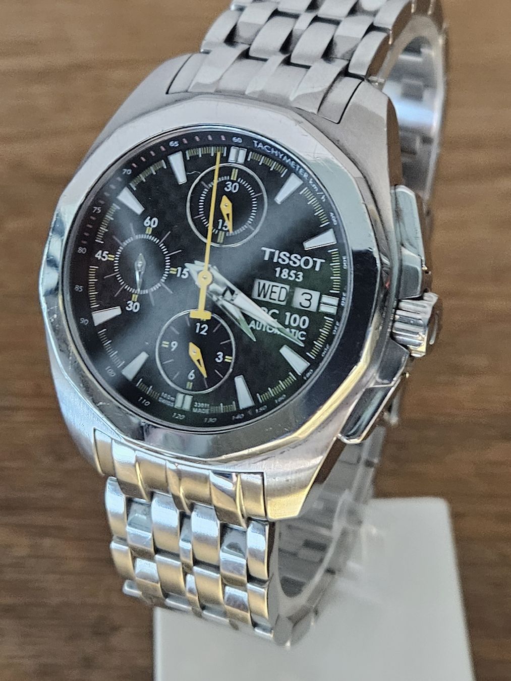 Tissot Orologi: Tissot PR100 Automatic Herrenuhr Chronograph 40mm  – Usato da Flamatt venduto da pie_f9zm