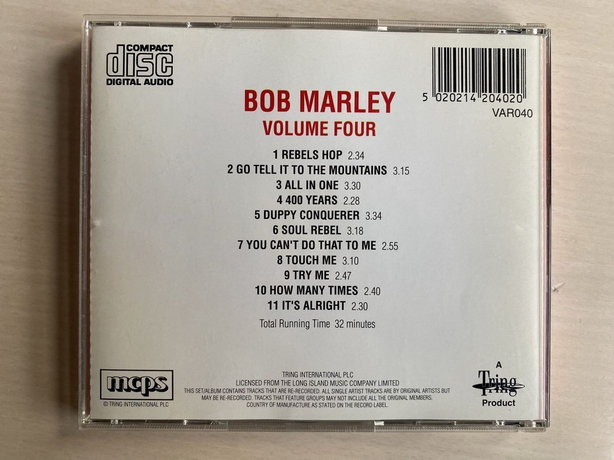 CD: Bob Marley Hit Collection CD 1-4 – Usato da Oberried Brienz venduto da Chyara 4