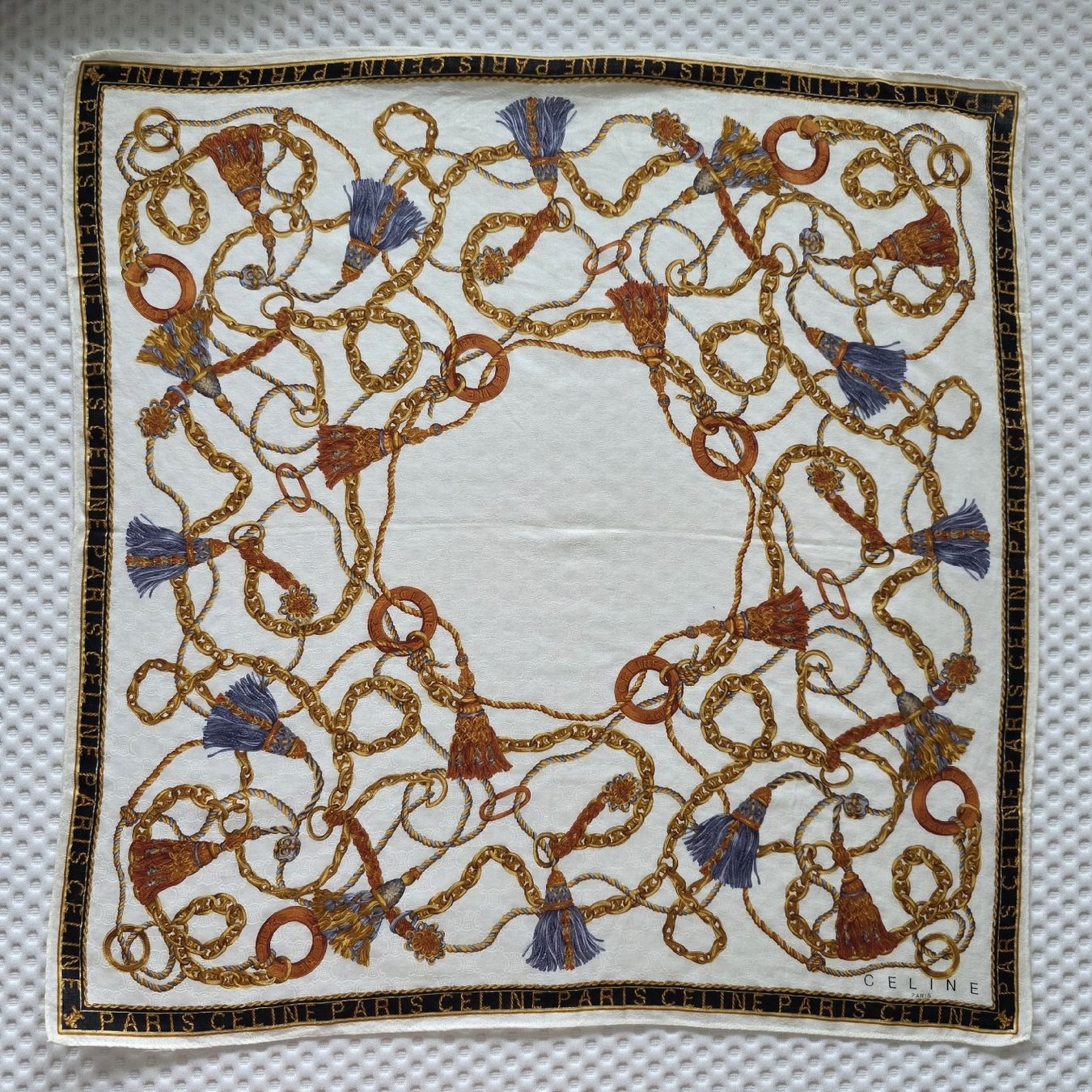 Celine Foulard & Sciarpe: Celine Tuch 58x58 cm Vintage – Nuovo (secondo la descrizione) da Zürich venduto da LIMAR 2
