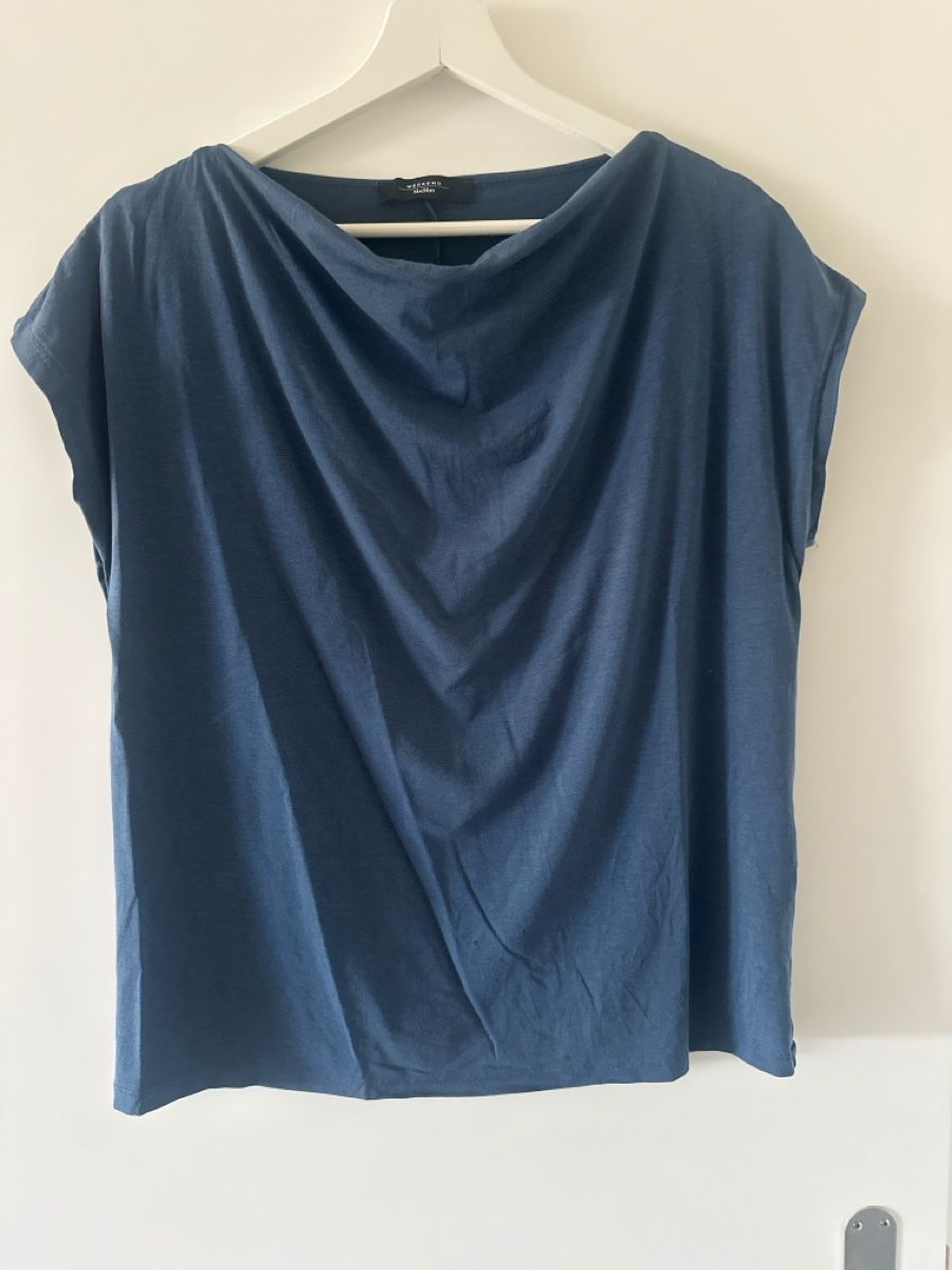 T-Shirts: Shirt mit Wafferfallausschnitz – Gebraucht aus Zürich von sommer121