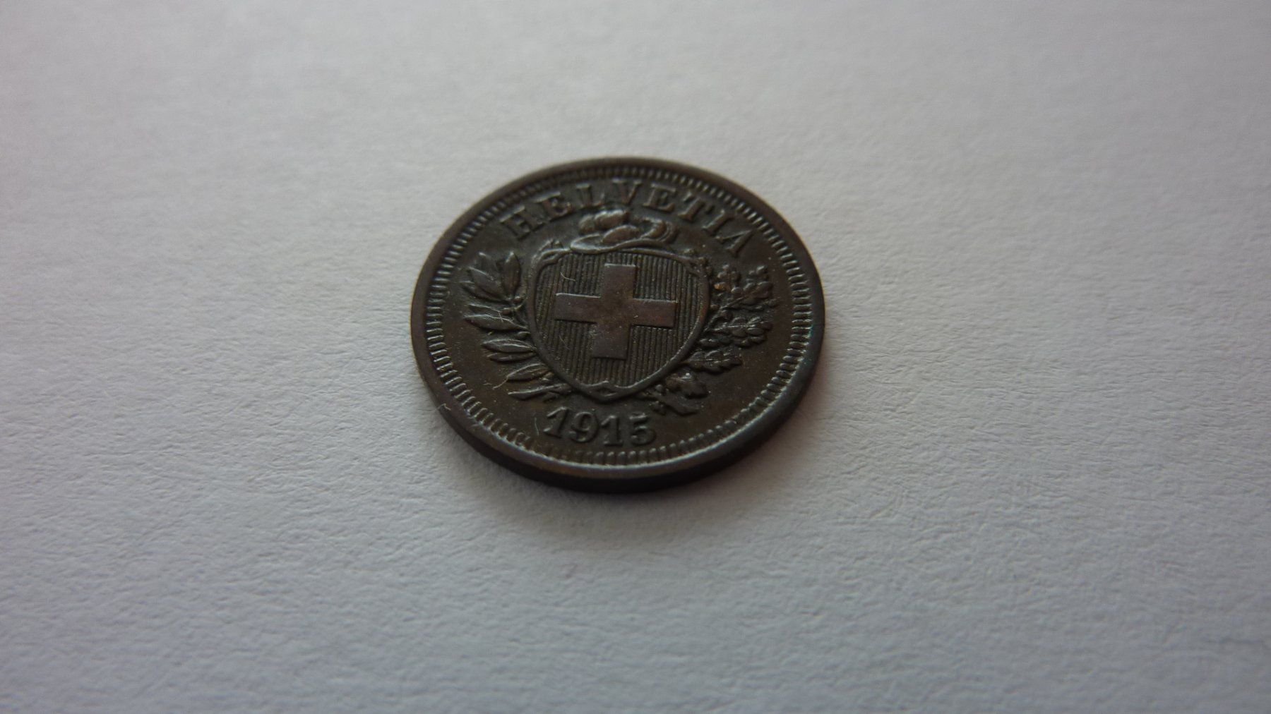 Alle Münzen: Uralter Einräppler 1915 , vorzüglich – Neu (gemäss Beschreibung) aus Birrwil von Schnaepli 1