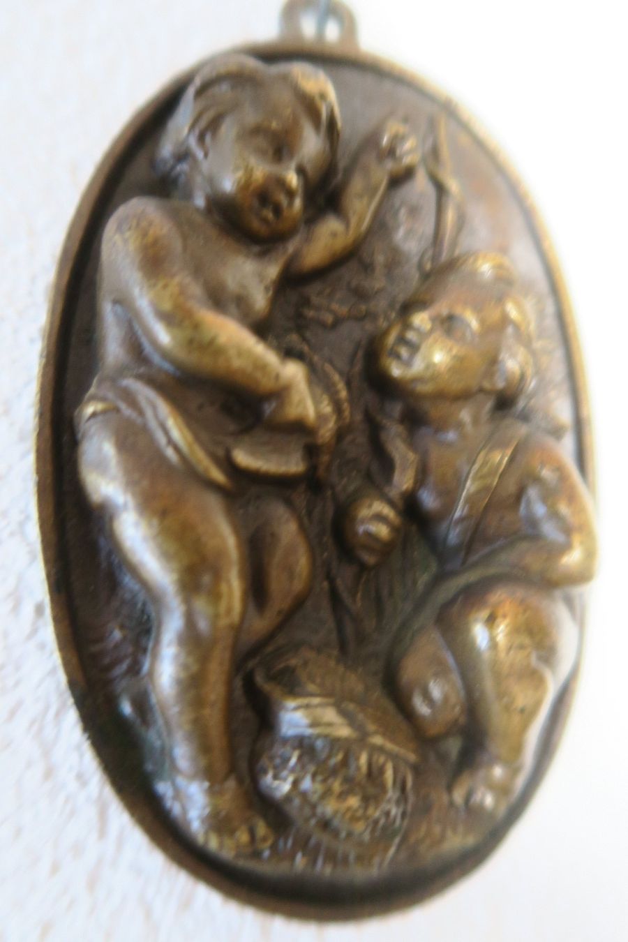 Sculture & Statue: Reliefplakette Bronze 17/18 Jh – Usato da Wädenswil venduto da Turusukko