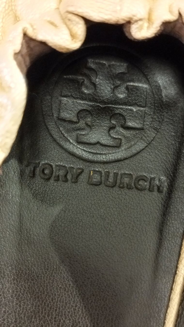 Tory Burch Scarpe da donna: Goldene Tory Burch Ballerinas Gr. 10 M – Usato da Rüti ZH venduto da dmi_cps6 4