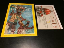 NATIONAL GEOGRAPHIC English ed. FEBRUARY 1995 W. map Italy