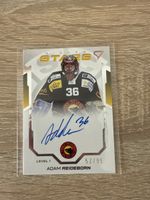 Adam Reideborn Signed Stars Autogrammkarte 52/99