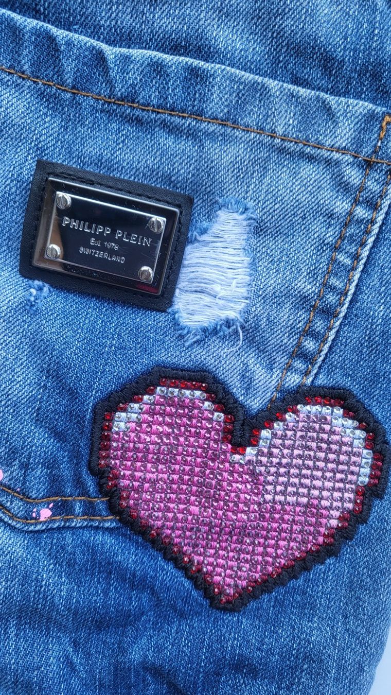 Philipp Plein Jeans: Philipp Plein Jeans-Shorts 26 – Usato da Bubikon venduto da NaralieG 3