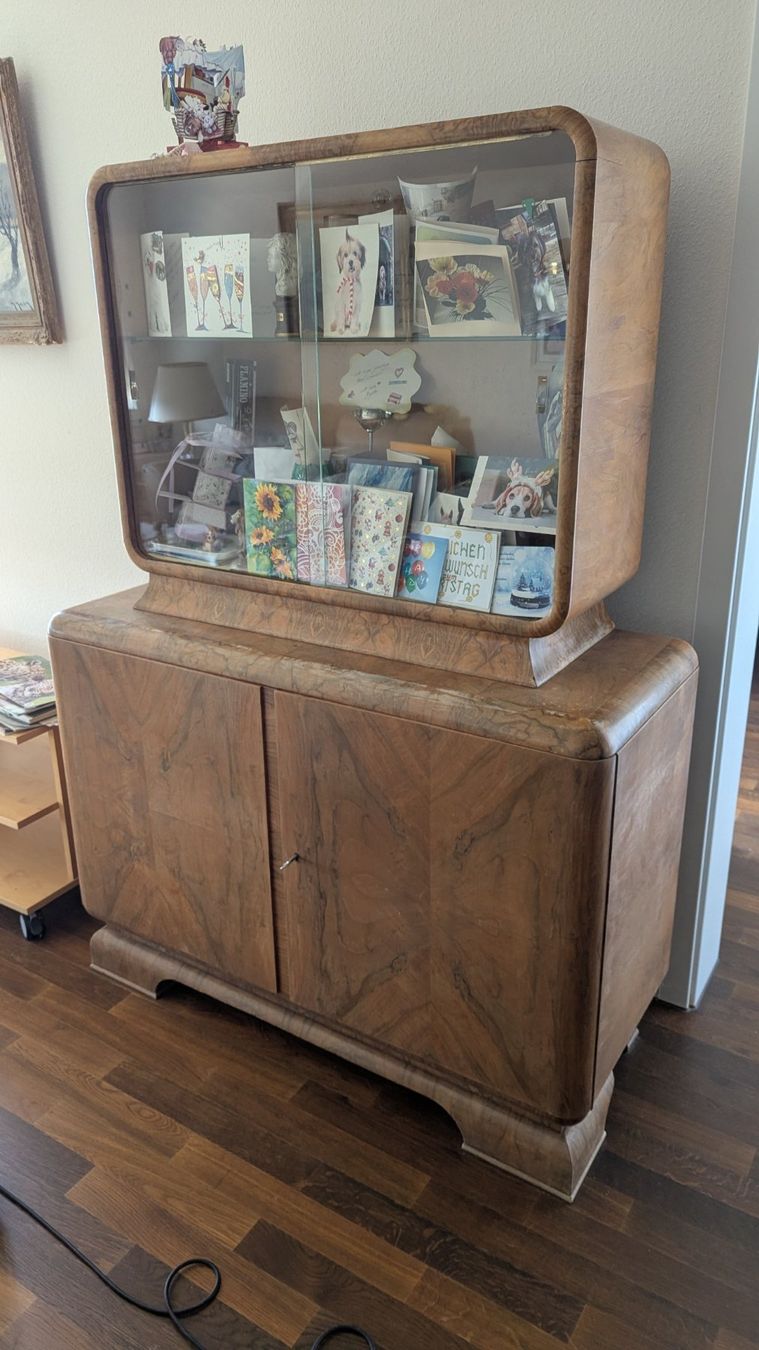Vitrines: Art-Déco-Vitrinenschrank – D'occasion à Schwyz par roliweber 1