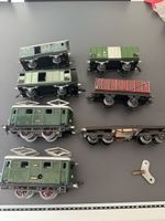 Vintage BUCO Train Set - Wind-up Locomotives and Cars!