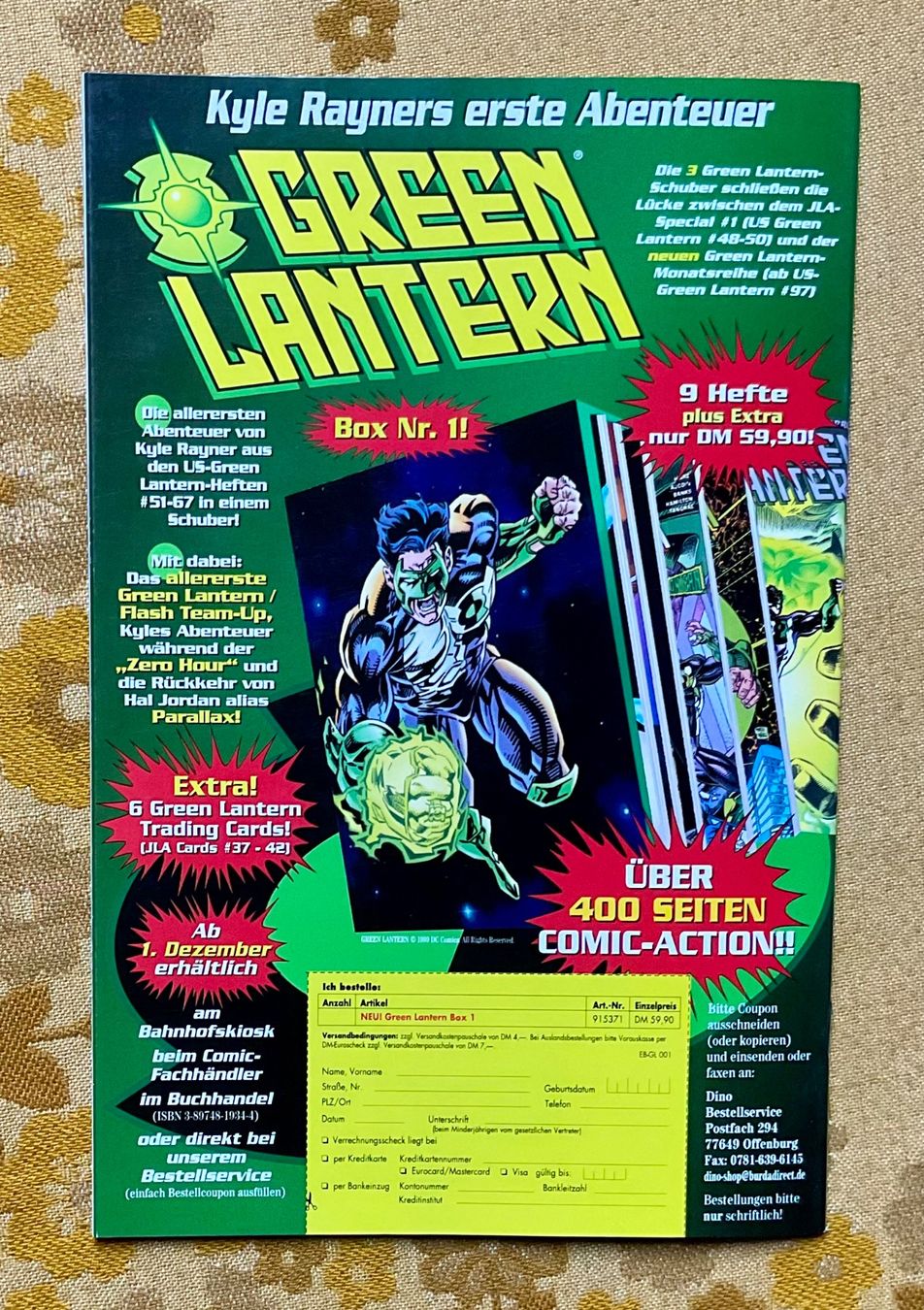 Fumetti: Green Lantern Heft Nr 1 von 1999 – Nuovo (secondo la descrizione) da Endingen venduto da nathan05 9