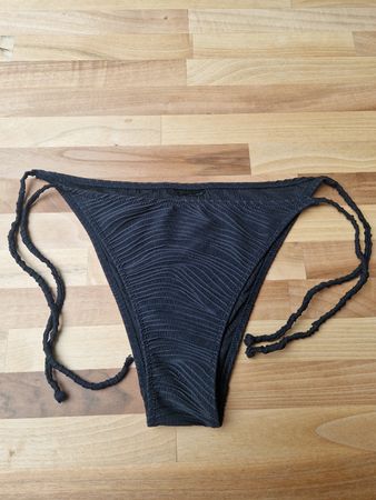 Schwarze Bikinihose Grösse S