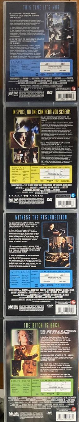 Alle DVDs: ALIEN LEGACY 20TH ANNIVERSARY EDITION – Gebraucht aus Poliez-Pittet von Newtown-Records 4