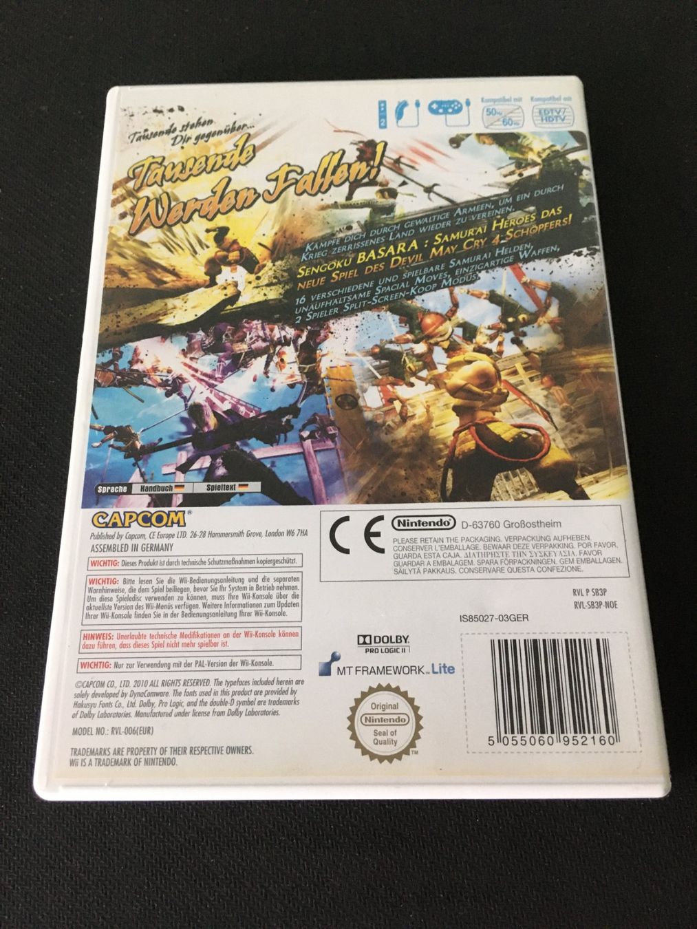 Nintendo Spiele: Sengoku Basara Samurai Heroes - Nintendo Wii Game – Gebraucht aus St.Gallen von Punktchen01 1