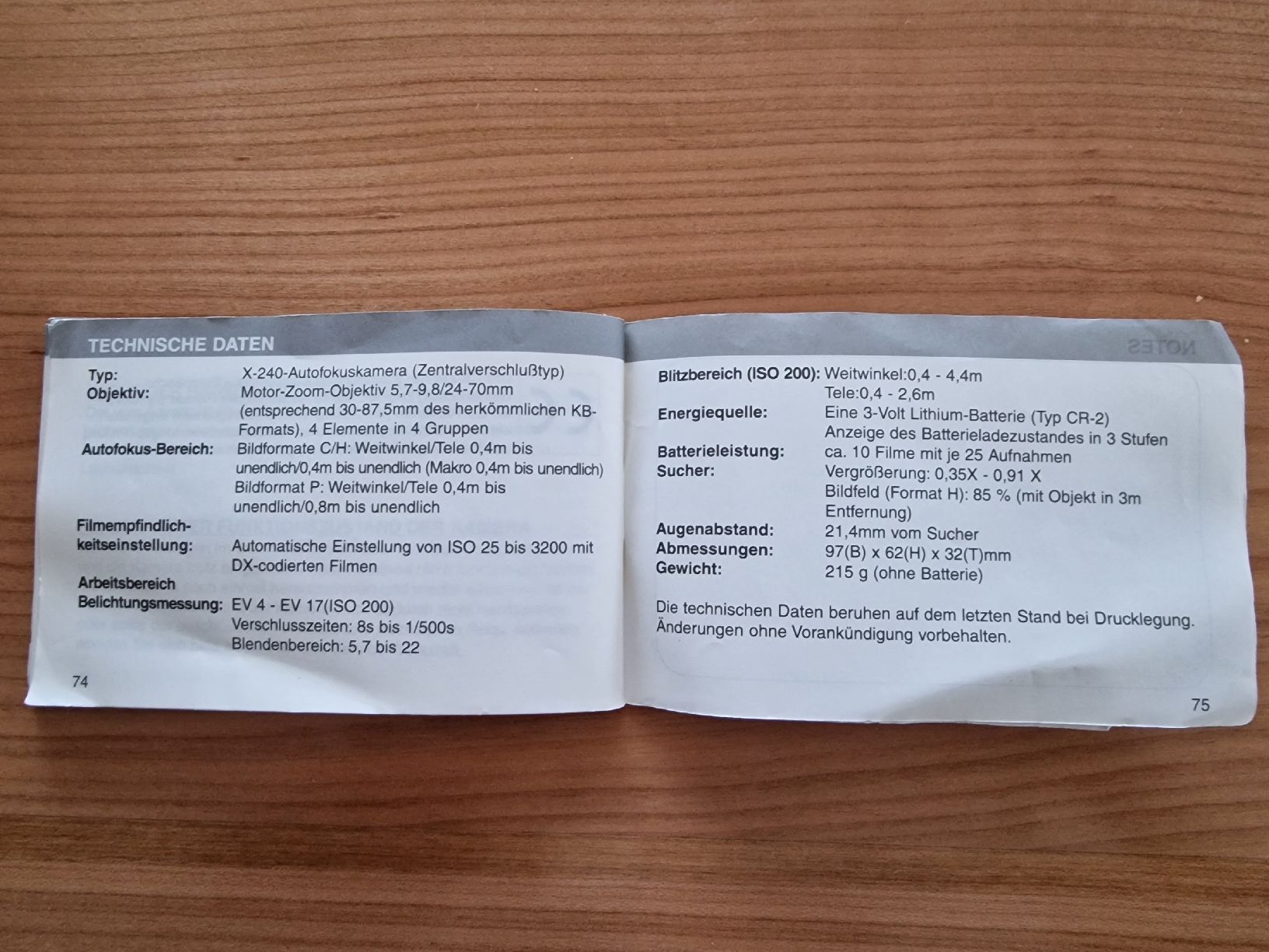 Minolta Fotocamera: Minolta Vectis 300 Autofocuskamera silber – Usato da Grosshöchstetten venduto da Tatj0 2