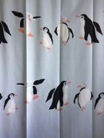 Duschvorhang Pinguine 