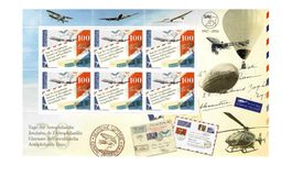 Briefmarken 🇨🇭 Kleinbogen 50. Tag der Aerophilatelie