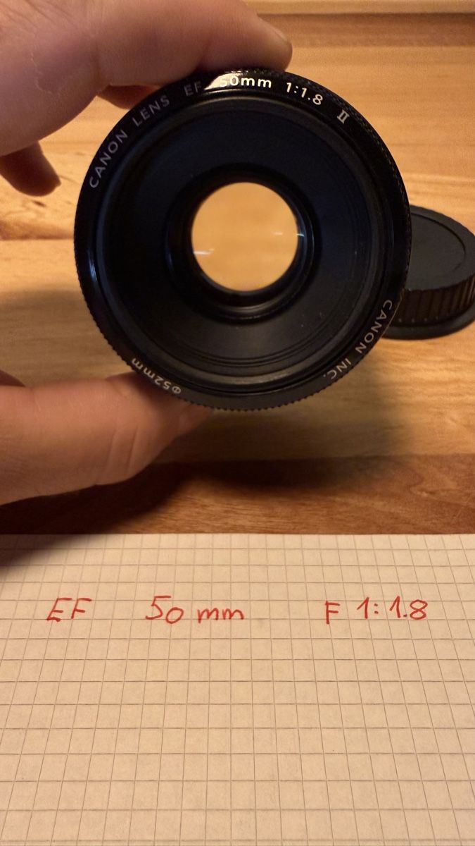 Canon Objektive: Objectif Canon EF 50mm f/1.8 II – Gebraucht aus Vérossaz von Soccap3x 1