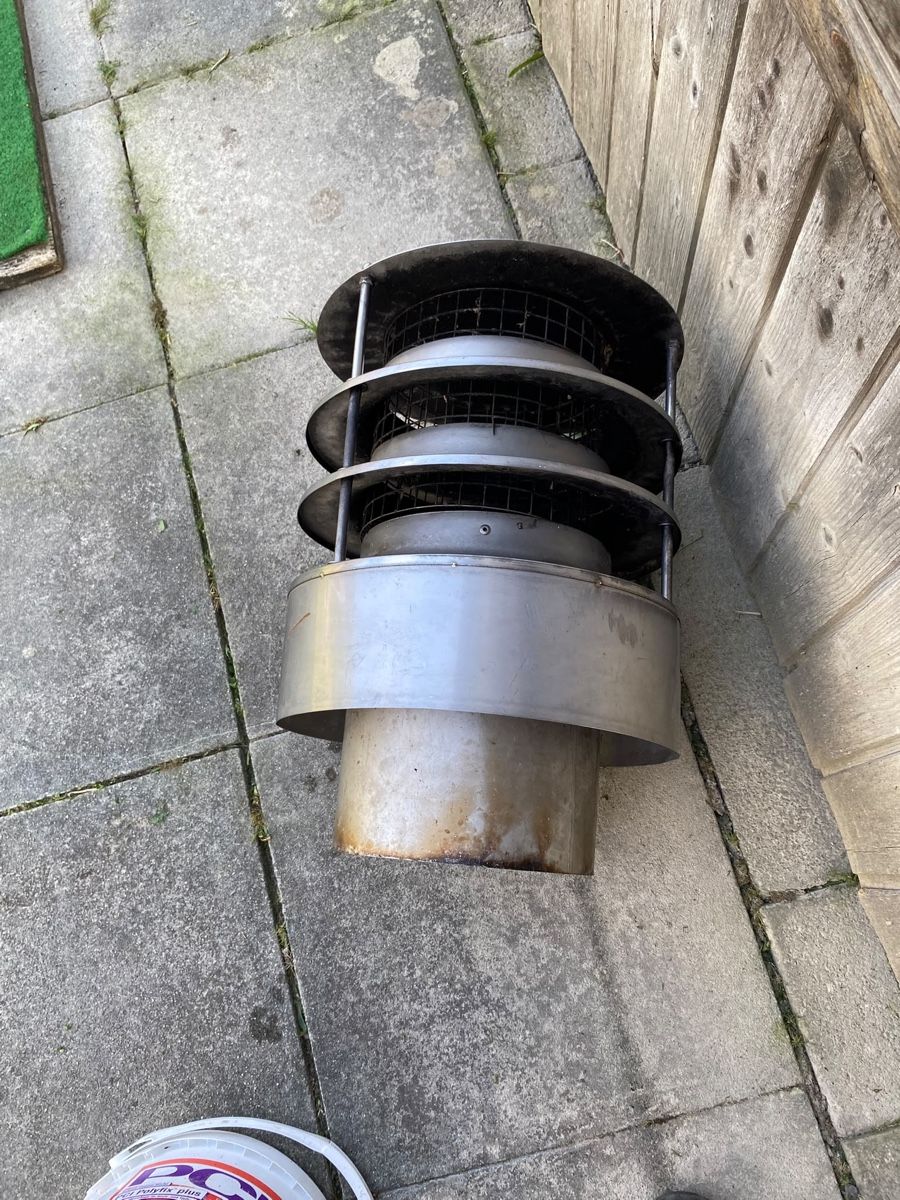 Camini: KAMIN CHROMSTAHL – Usato da Abtwil SG venduto da Handwerker22 1