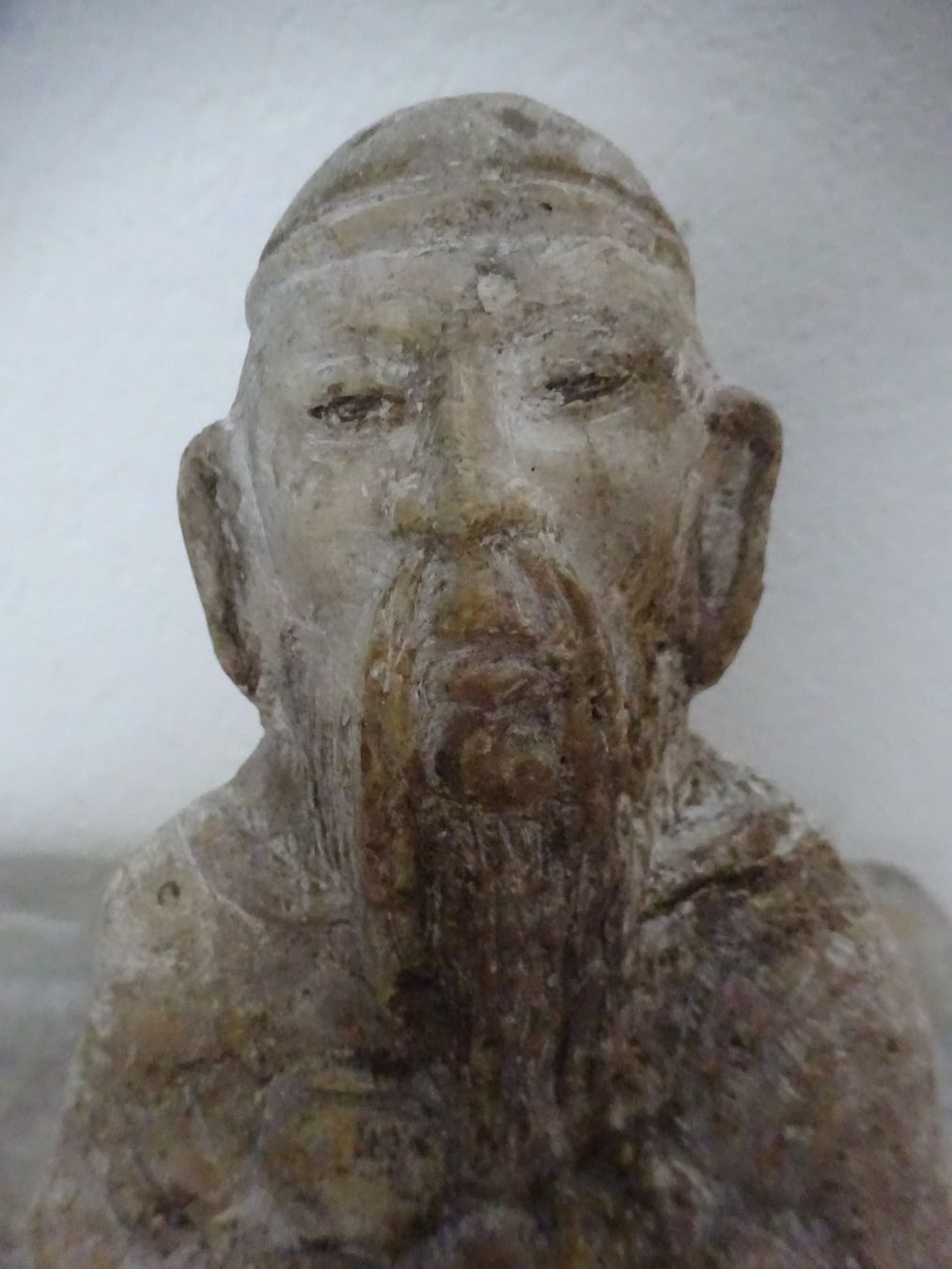 Sculture & Statue: Antike Steinfigur China / Konfuzius – Usato da Esslingen venduto da eintagammeer 3