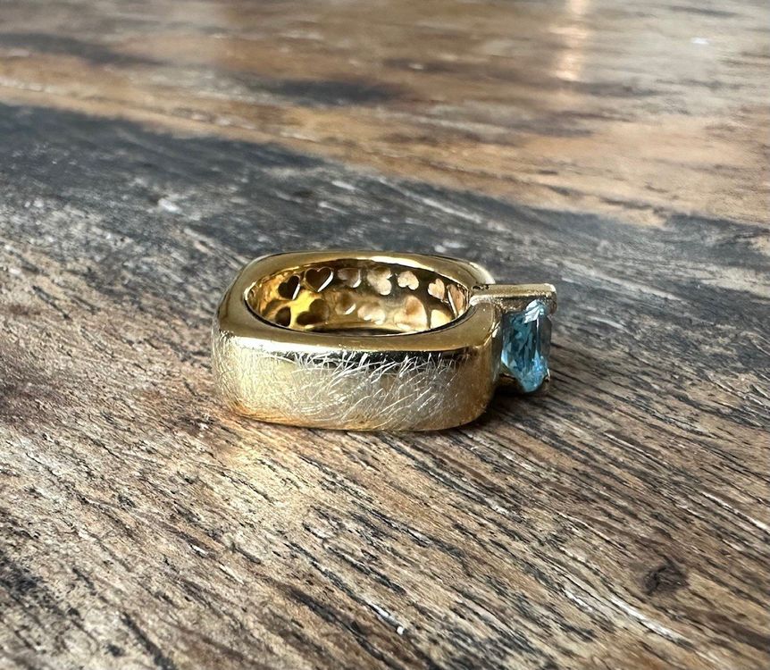 Bague en argent avec une pierre noir style celtique taille 58 Noir/Argenté - Vendu