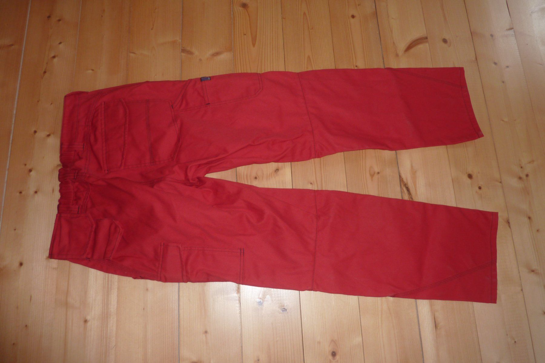 Kübler Pantaloni: Arbeitshose, Kübler, rot, Grösse 48 – Nuovo (secondo la descrizione) da Lausen venduto da akira003 4