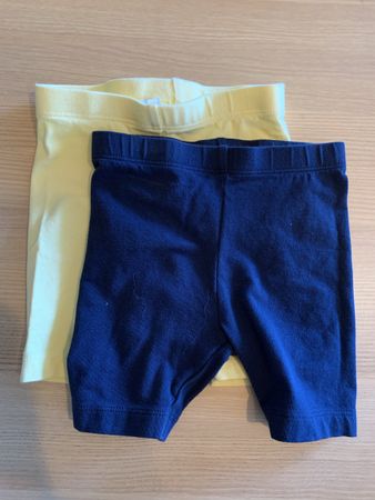 Kinder Leggings kurze Hosen 2er Set 74/80