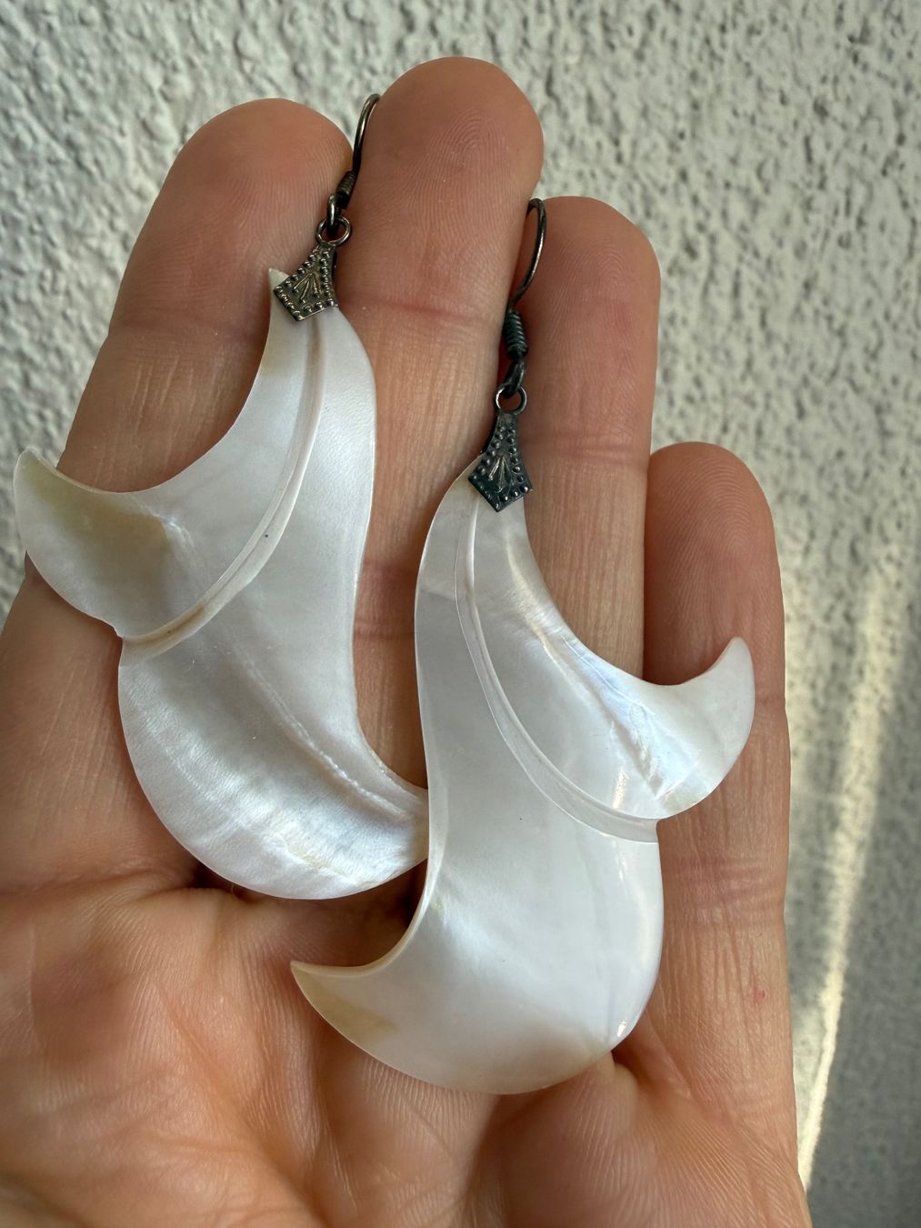 Ohrringe & -stecker: Perlmutt Ohrringe – Gebraucht aus Spiegel b. Bern von Rogger72