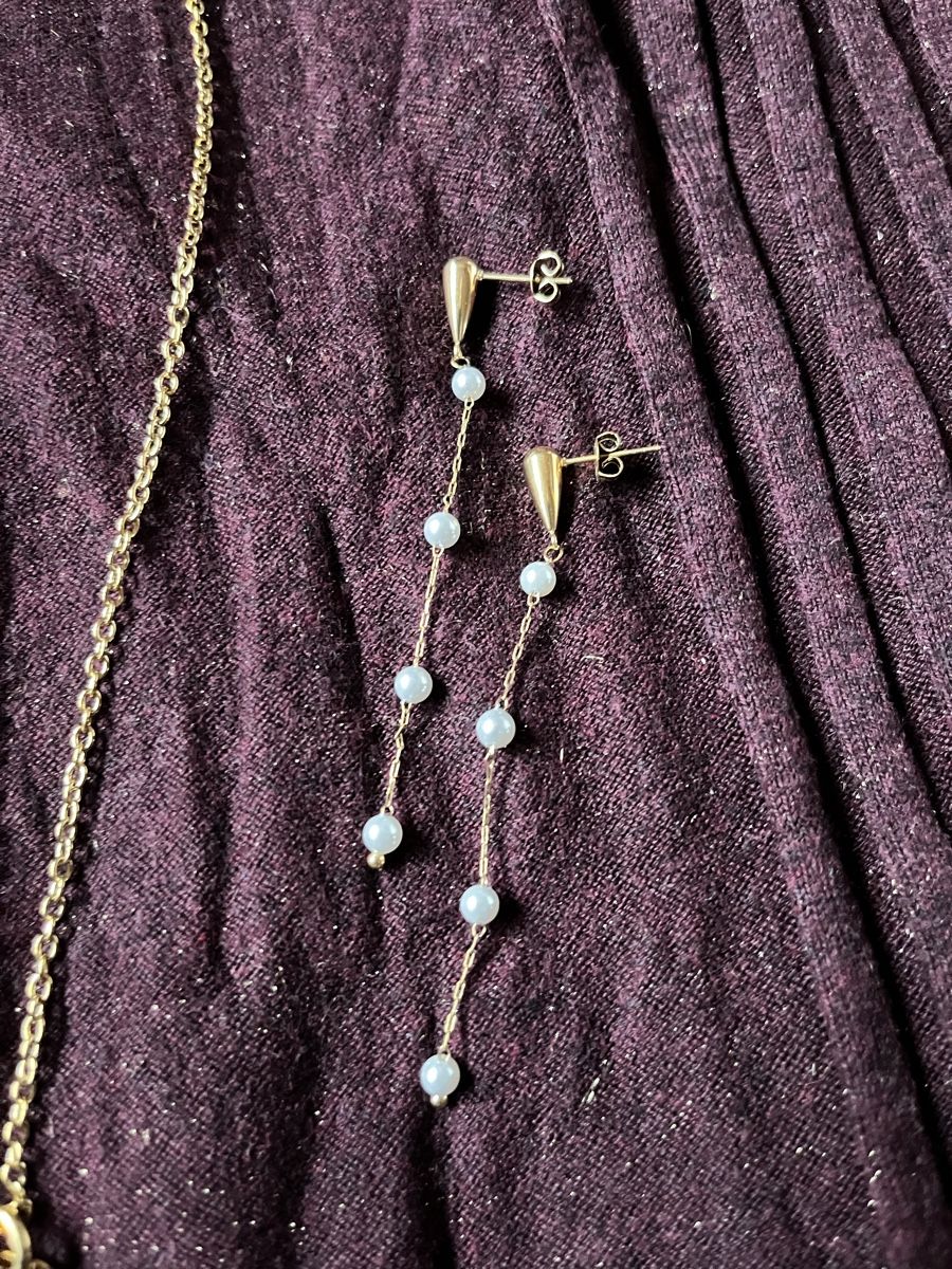 Purelei Altri gioielli: Purelei Goldkette & Perlenohrhänger – Nuovo e nell'imballaggio originale da Hettiswil venduto da CoWa1974 2