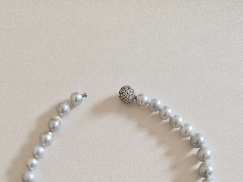Catenine: Tahiti Perlen Kette mit Wechselverschluss – Nuovo e nell'imballaggio originale da Muenchen venduto da enjoymunichdesign 4