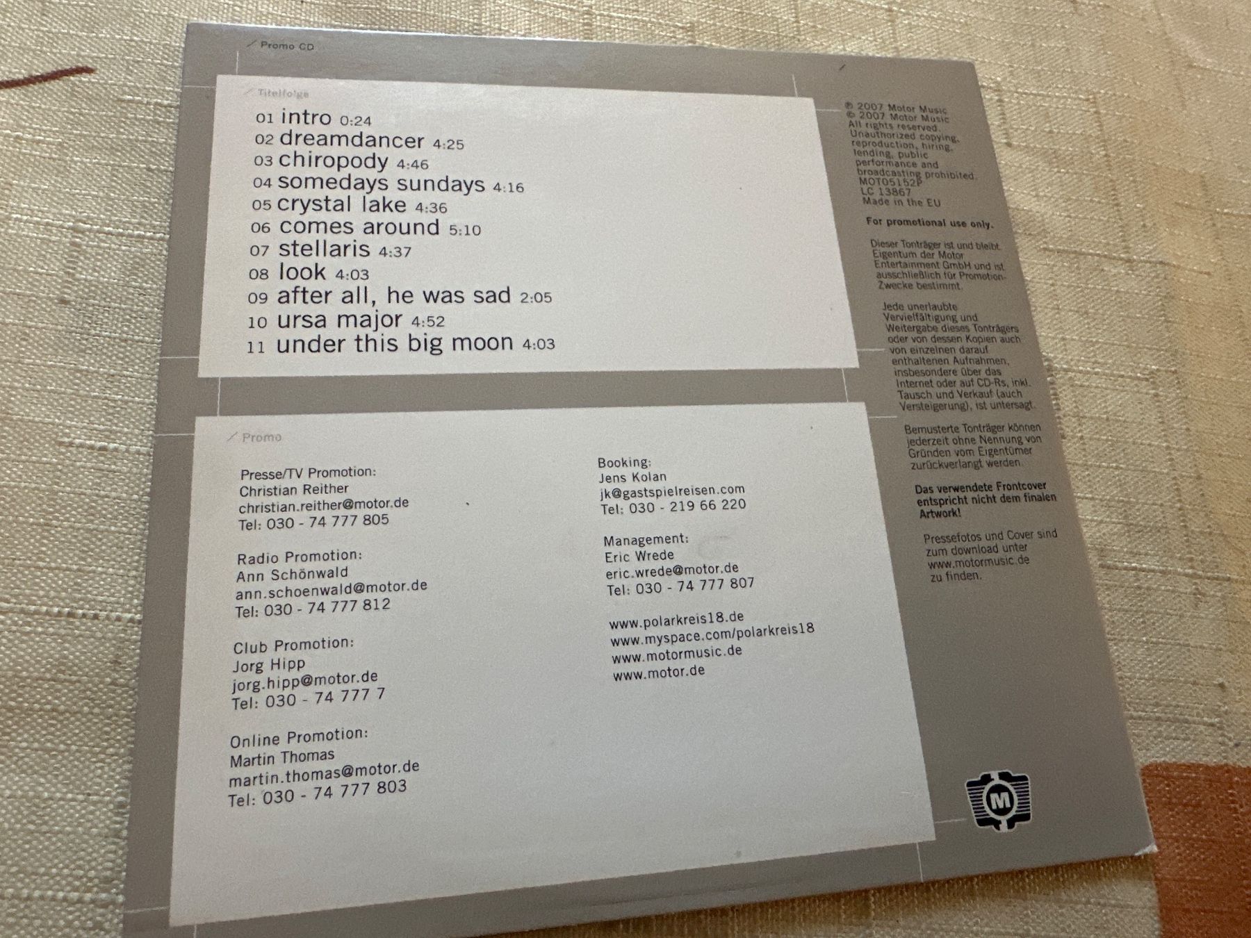CDs: Polarkreis 18 - Polarkreis 18 – Gebraucht aus Schaffhausen von D-MAC 1
