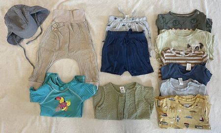 Sommerkleiderset Knabe 80/86