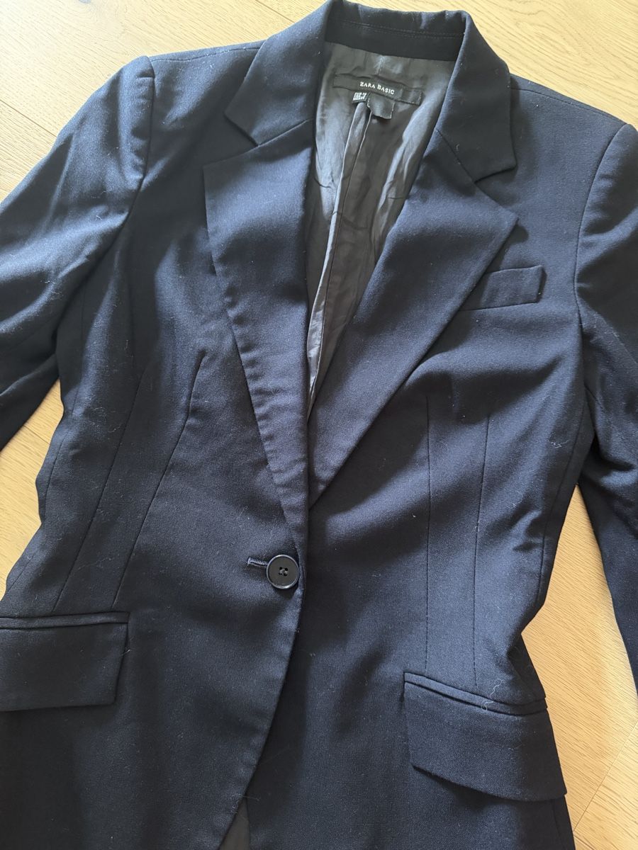Zara Jacken: Blazer Zara Basic Woman Navy Blue - 34 – Gebraucht aus Wetzikon ZH von dor_rmq2 3