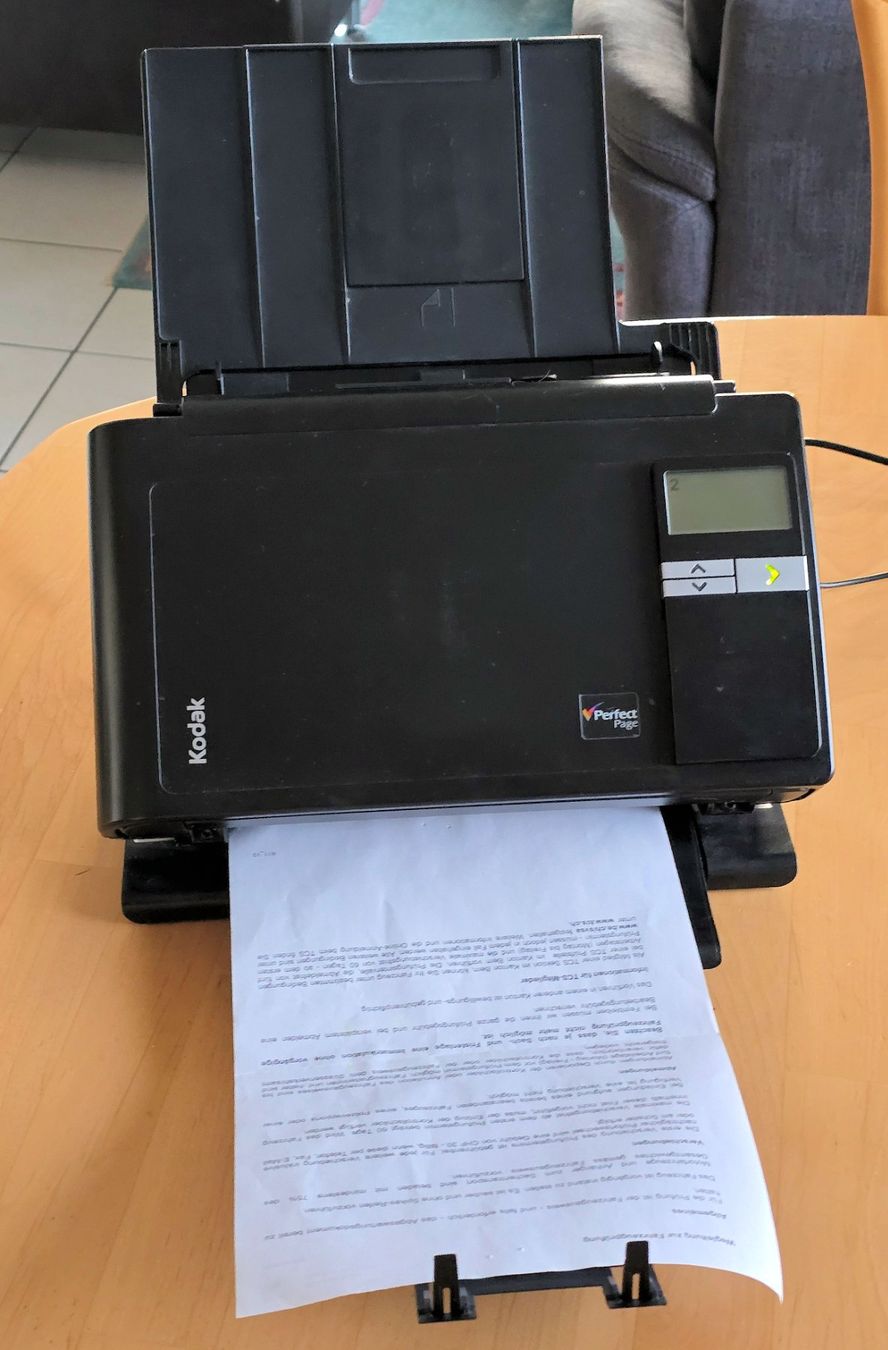 Kodak Scanner: Kodak ADF Dokumenten Scanner i2600 Plus Duplex – Usato da Niederscherli venduto da Mybear