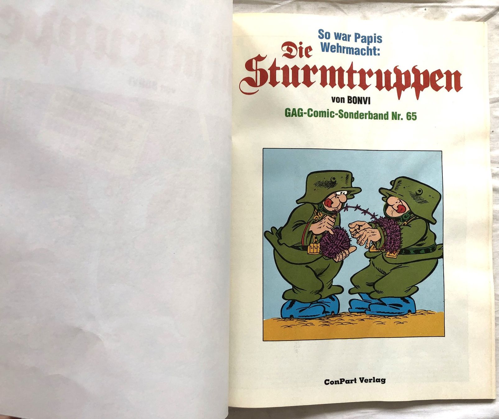 Comics: Die Sturmtruppen - Nr.65 - 1.Auflage – Gebraucht aus Schaffhausen von durruti 1
