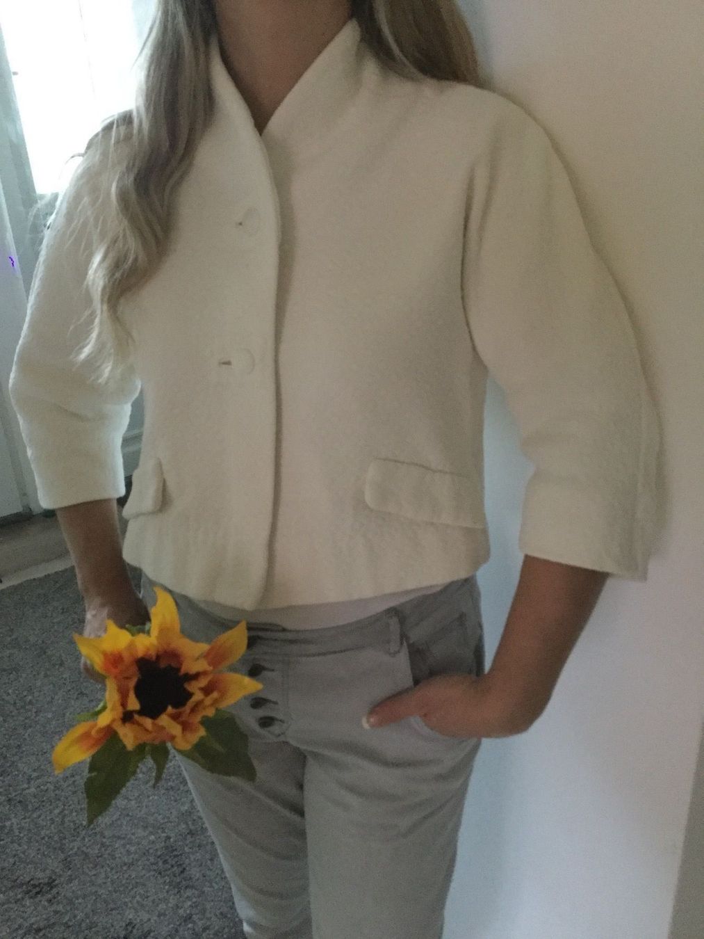 Jacken: Veste blanche Vintage 1953 – Gebraucht aus Agiez von chouchanelle 1