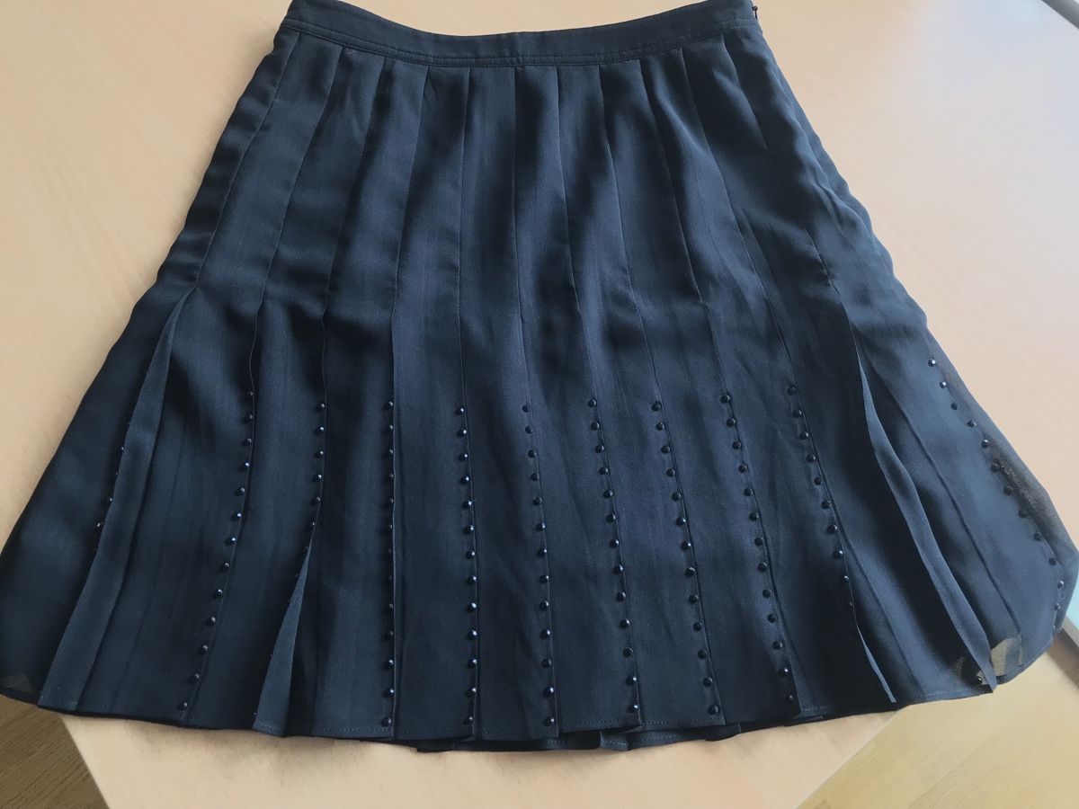Sandro Gonne: Jupe noire SANDRO, taille 1, neuve avec étiquette – Nuovo e nell'imballaggio originale da Morges venduto da sandy069 2