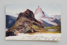 AK Le Riffelhorn et le Mont Cervin 1912?