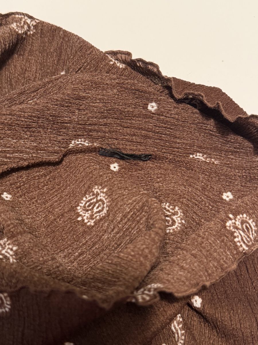 H&M T-shirt: Oberteil H&M Grösse XS braun gemustert. – Usato da Adliswil venduto da StephanieAnnina 7