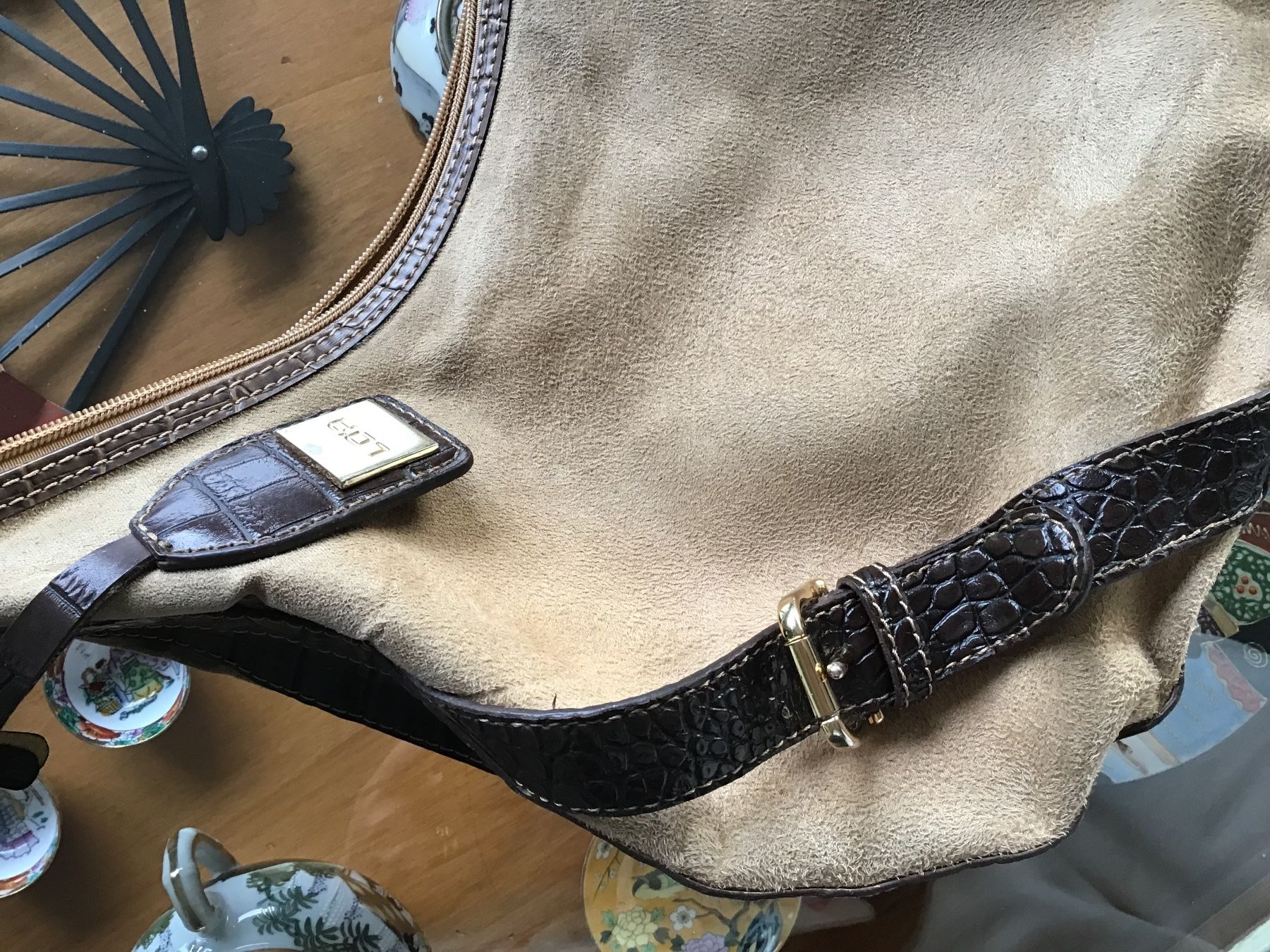 Taschen für Damen: Handtasche Schultertasche von LDA – Gebraucht aus Besazio von BagCycle 5