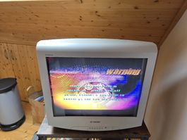 Röhrenfernseher Sony Trinitron KV-21LT1B mit Fernbedienung