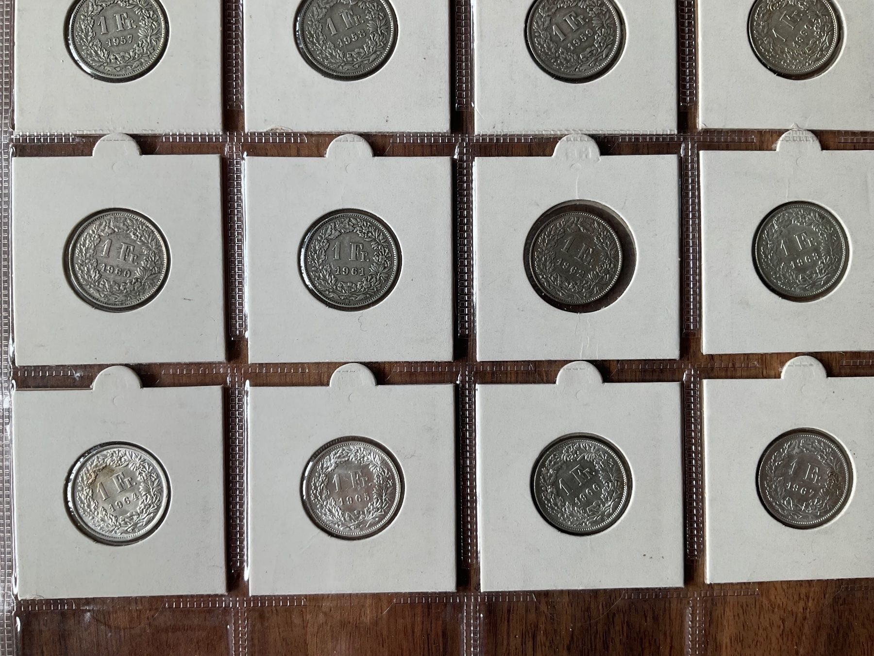 Alle Münzen: 36 Silber Franken 1899-1967 – Gebraucht aus Kreuzlingen von tummetott71 5