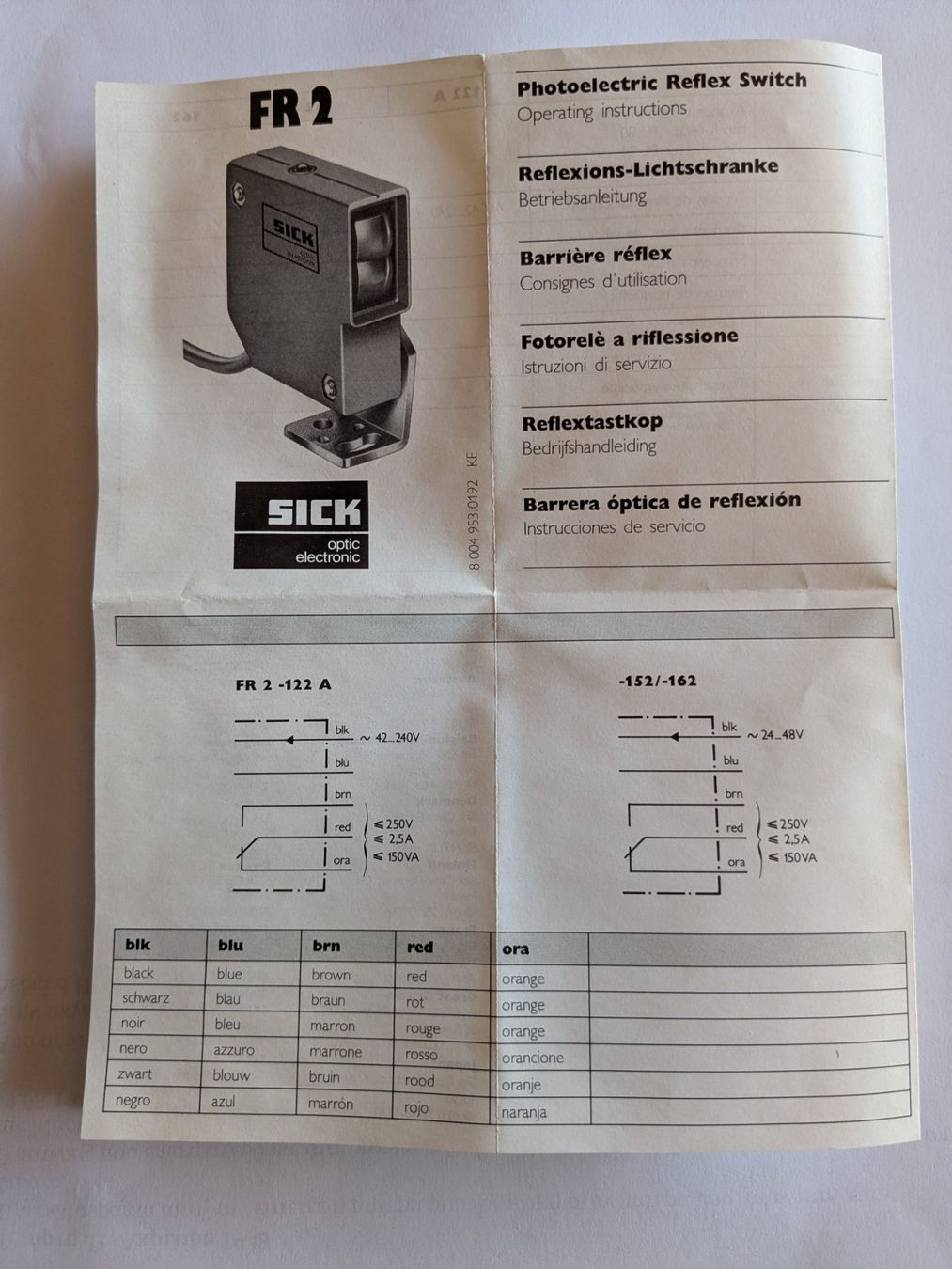 Composants électroniques: Reflexions-Lichtschranke – Neuf avec emballage d'origine à Vordemwald par Argi7 1