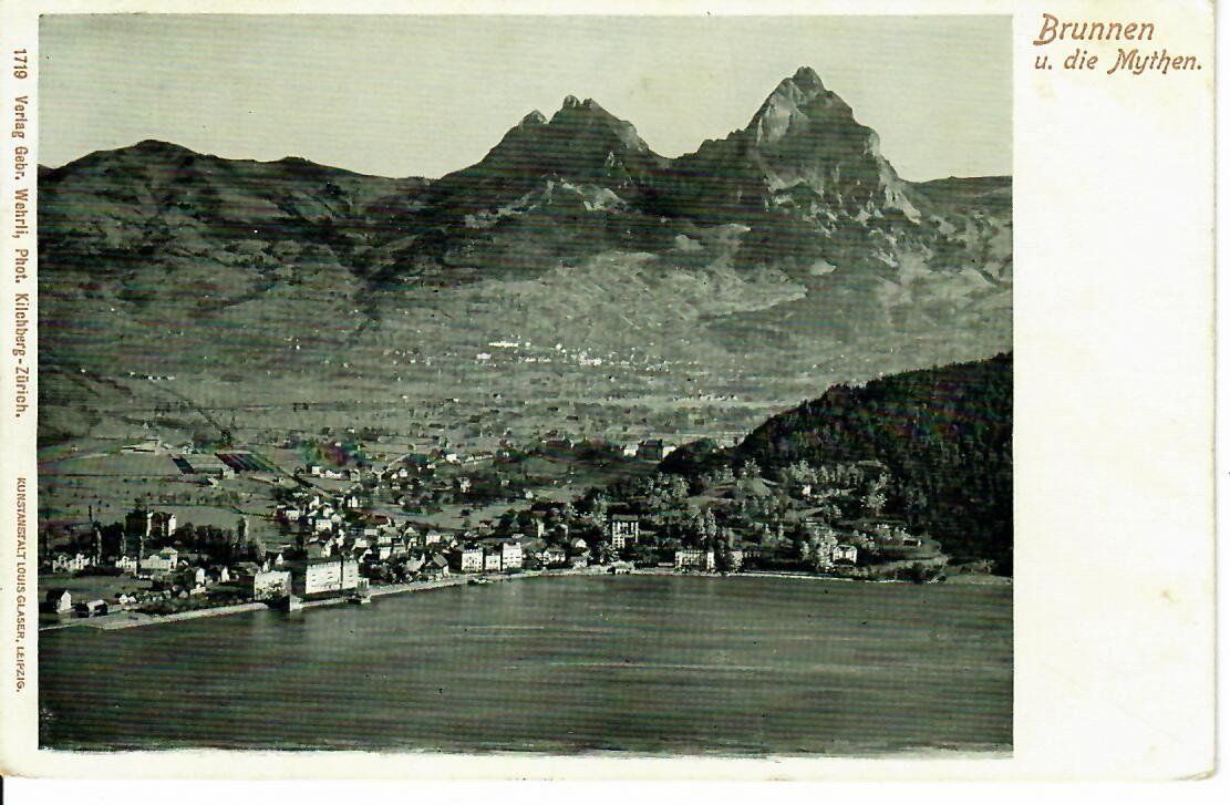 Cartes postales: Brunnen – D'occasion à Hochdorf par Ziegel-16