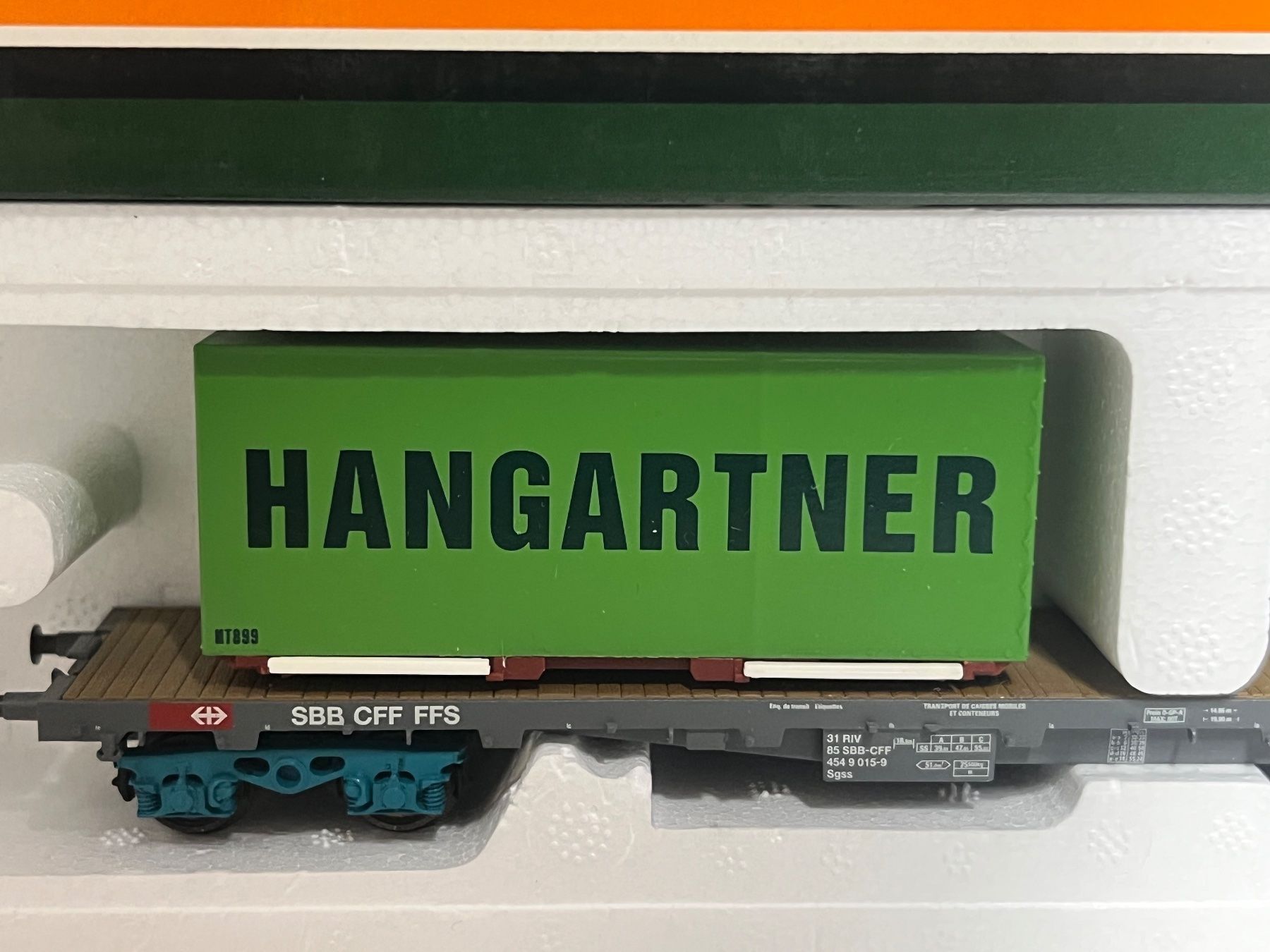 Hag Modellini di ferrovie: HAG Nr.392 DC H0 SBB Hangartner – Nuovo (secondo la descrizione) da Neuenhof venduto da ludovicco 1