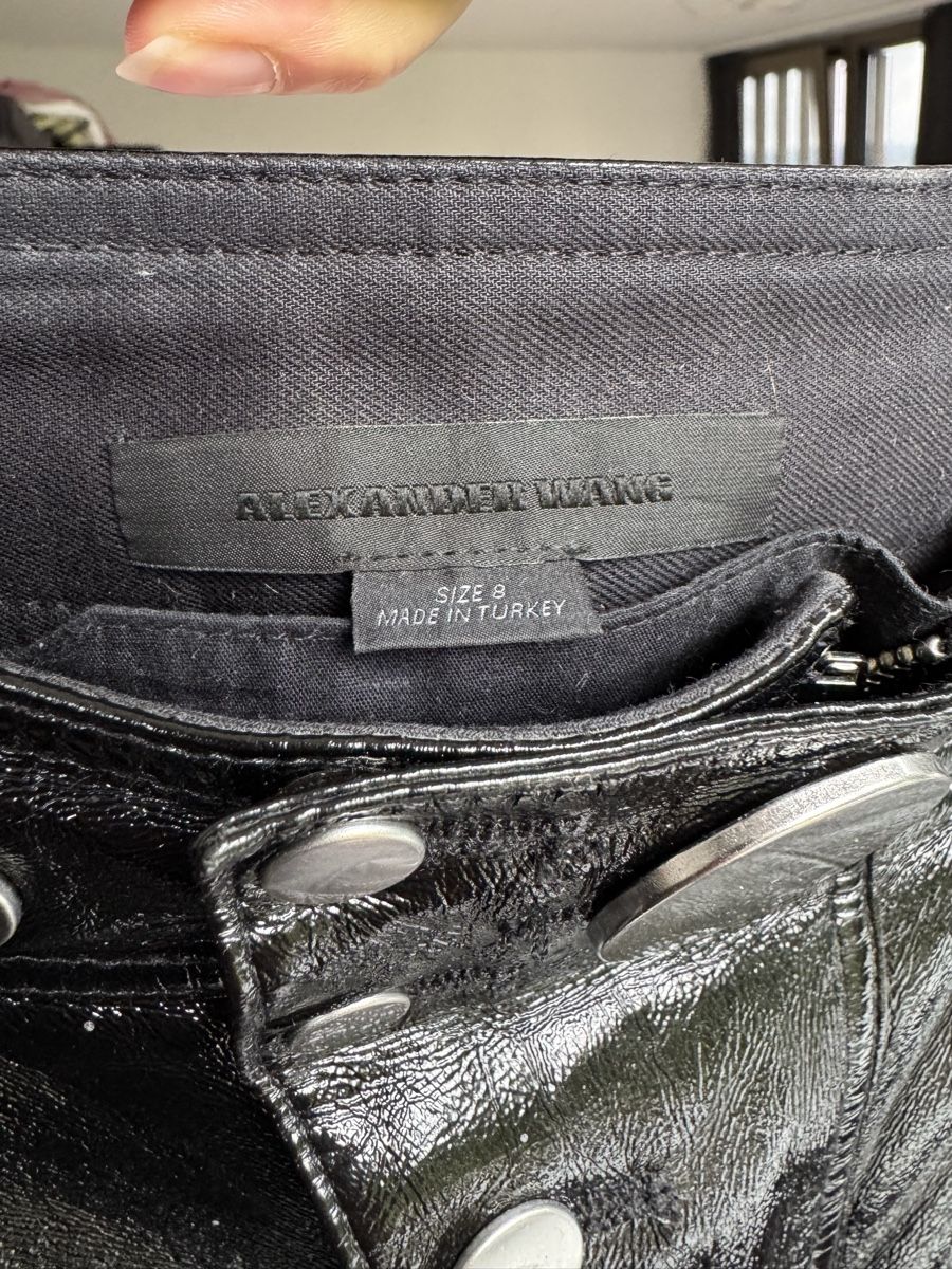 Alexander Wang Pantaloni: Alexander Wang leather pants – Usato da Zug venduto da dadadel 7