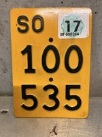 Mofa SO nr. Schild 