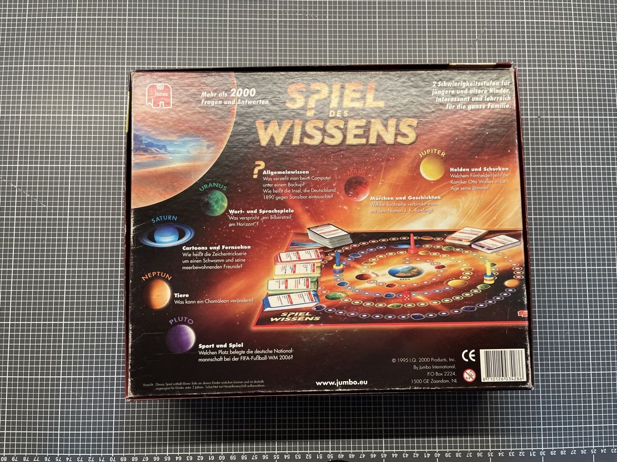 Jumbo Spiele: Spiel des Wissens – Gebraucht aus Bergdietikon von stefania_88 1
