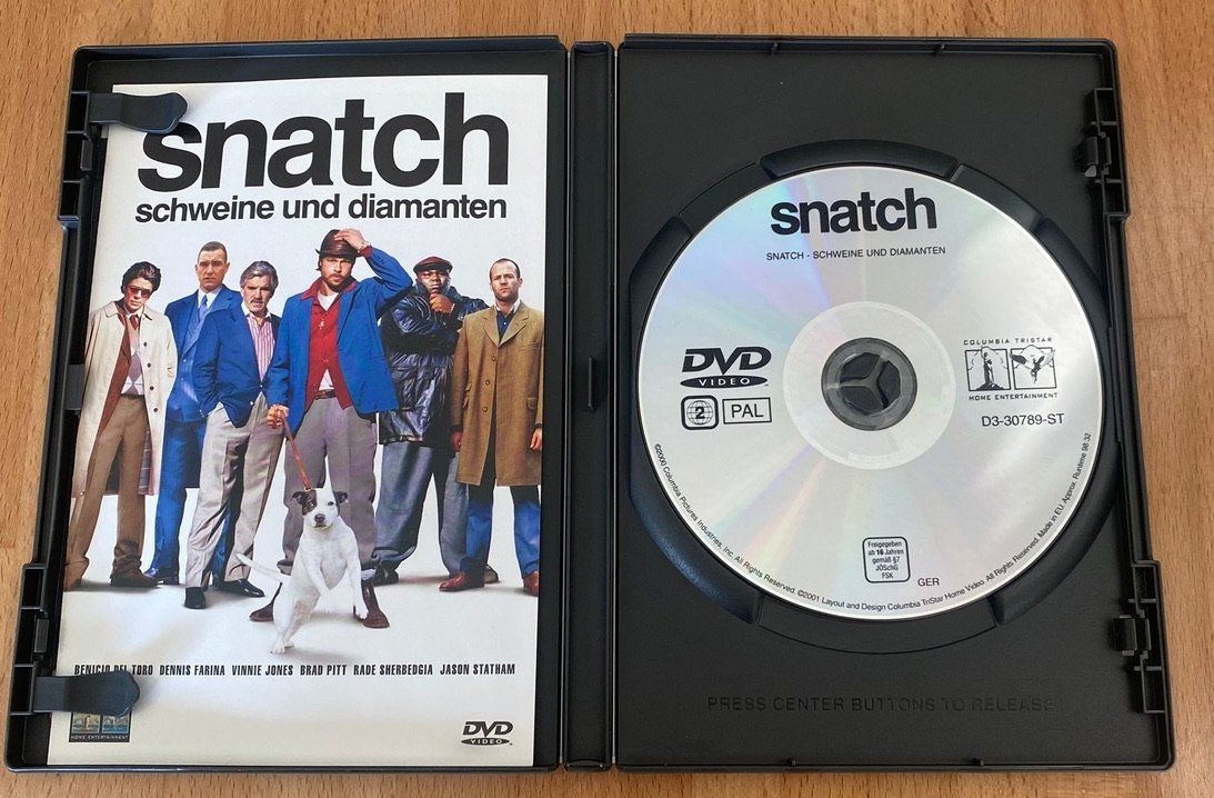Alle DVDs: DVD - Snatch Schweine und Diamanten – Gebraucht aus Winterthur von Secondhand-Family 1