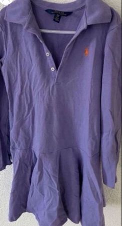 Polo Ralph Lauren Kleid, Gr. 122 S (7), Lila, Top Zustand!